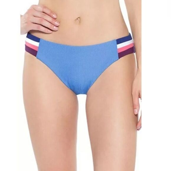 Becca Women's Blue Swimwear Refine Band Bikini - Picture 1 of 5